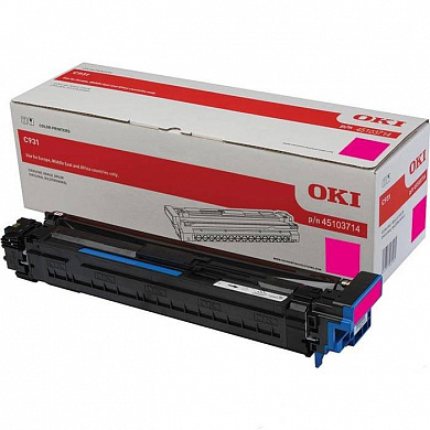 Оригинальный  Блок барабана  OKI 45103714 малиновый для OKI C931DN (40000 стр)