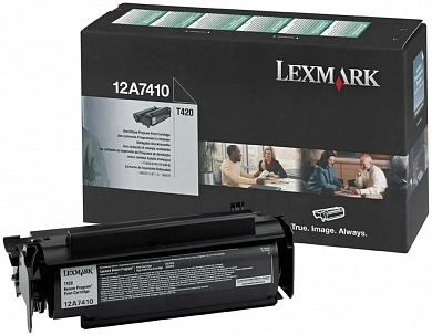 Оригинальный картридж лазерный Lexmark 12A7410  черный 5 000 стр