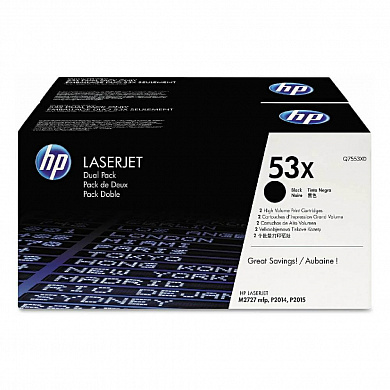 Оригинальный картридж HP Q7553XD (53X)