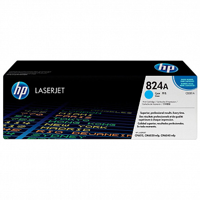 Оригинальный картридж HP CB381A (824A) (голубой)