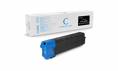 Оригинальный картридж лазерный Kyocera TK-8725C/1T02NHCNL0  голубой 30 000 стр