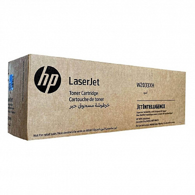 Оригинальный картридж  HP 415X W2033XH  лазерный увеличенный  пурпурный 6000 стр