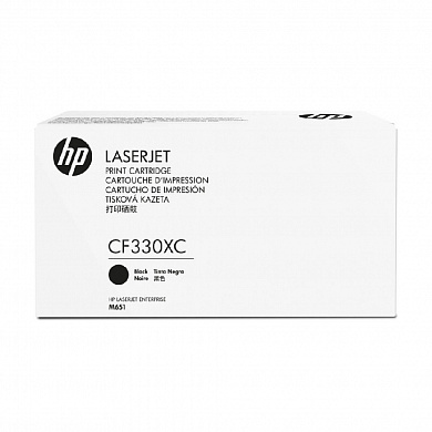 CF330XC / CF330X №654A КАРТРИДЖ ЧЕРНЫЙ