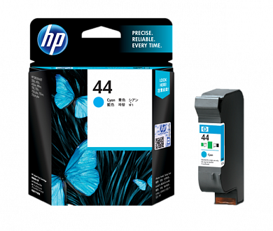 Оригинальный картридж HP 51644C (голубой, 44 ) для DeskJet 750C, DesignJet 450, DesignJet 832C, DesignJet 430D, DesignJet 488, DesignJet 755 CM, DeskJet 755C
