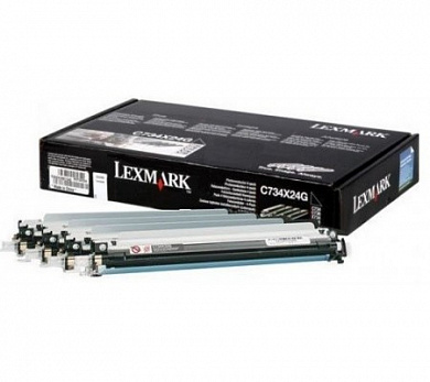 Оригинальный фотобарабан Lexmark C734X24G желтый 4 x 20 000 стр