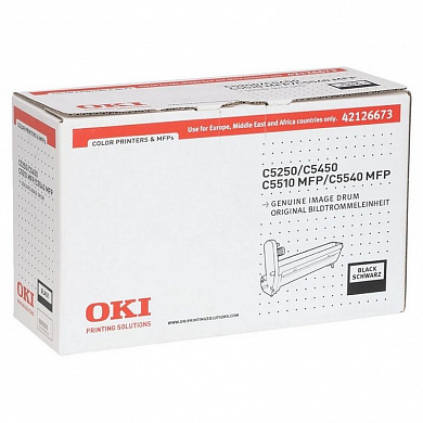 Оригинальный фотобарабан OKI 42126673 черный 17 000 стр