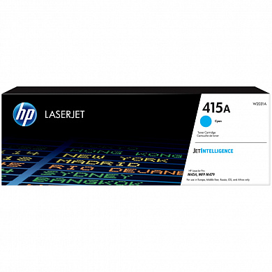 Оригинальный картридж HP W2031A (415А) (голубой)