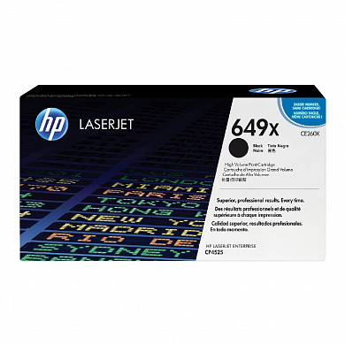 Оригинальный картридж HP CE260X (649X)