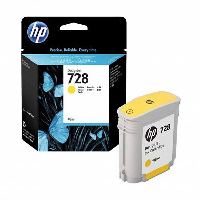 F9J61A HP № 728 ЖЕЛТЫЙ КАРТРИДЖ