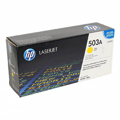 Оригинальный картридж HP Q7582A (6000 стр., желтый)