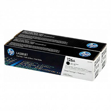 Оригинальный картридж HP CE310AD (126A) (черный)