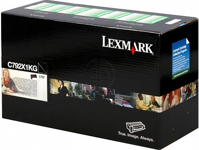 ОРИГИНАЛЬНЫЙ  КАРТРИДЖ LEXMARK C792 C792X1KG ЛАЗЕРНЫЙ BLACK EXTRA HIGH YIELD RETURN PROGRAM