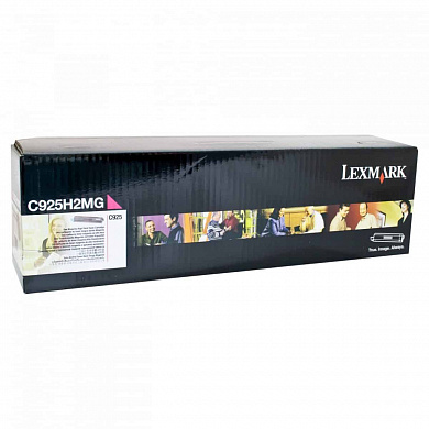 Оригинальный картридж лазерный Lexmark C925H2MG пурпурный 7 500 стр