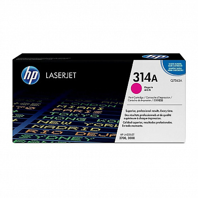 Оригинальный картридж HP Q7563A (3500 стр., пурпурный)