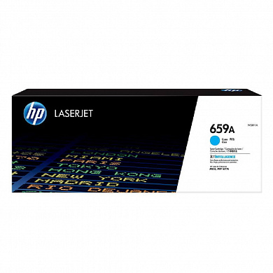 Оригинальный картридж HP W2011A (голубой0, (659A ) для Color LaserJet M776zs MFP Enterprise, Color LaserJet M856dn Enterprise, Color LaserJet M776z MFP Enterprise, Color LaserJet M776dn MFP Enterprise