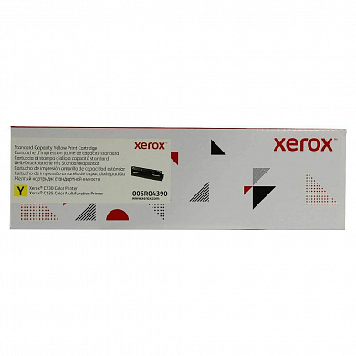 Оригинальный тонер-картридж Xerox 006R04390  желтый  для Xerox C230/ C235 (1 500стр)