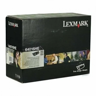Оригинальный картридж лазерный Lexmark 64016HE  черный 21 000 стр