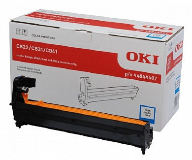 Оригинальный фотобарабан OKI 44844407 голубой 30 000 стр