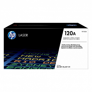 Оригинальный фотобарабан HP №120A  W1120A для HP Color LaserJet 150/ MFP 178/ MFP 179, черный,16 000 страниц