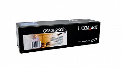 Оригинальный тонер-картридж LEXMARK C935X (C930H2KG) (black)