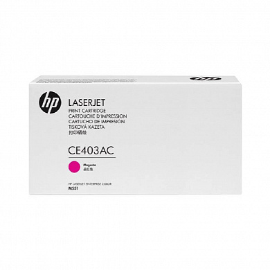 Оригинальный лазерный картридж HP 507A CE403AC для HP Color LaserJet M551/ MFP M57, пурпурный,  6000 страниц
