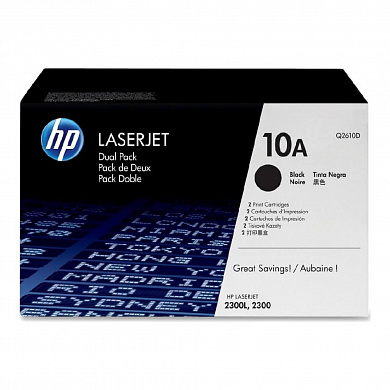 Оригинальный картридж HP Q2610D (10A) (черный)
