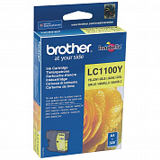 Оригинальный картридж BROTHER LC1100Y (325 стр., желтый)