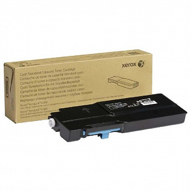 Оригинальный тонер-картридж 106R03510 Xerox голубой для Xerox VersaLink C400 /C405 (2 500стр)