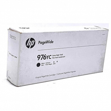 Оригинальный картридж струйный HP 976 YC  L0S20YC  черный 21000 стр