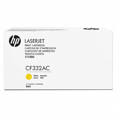 CF332AC / CF332A №654A КАРТРИДЖ ЖЕЛТЫЙ