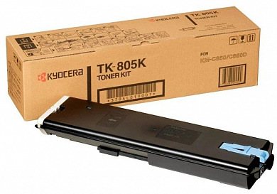 Оригинальный картридж лазерный Kyocera TK-805K/370AL010  черный 25000 стр