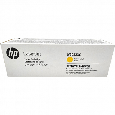 Оригинальный картридж HP W2032XC (415X) (6000 стр., желтый)