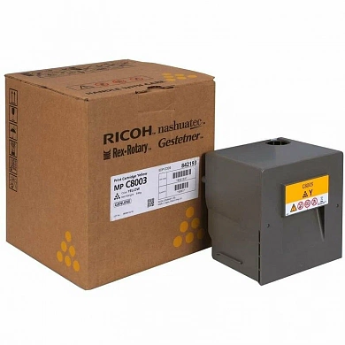 Оригинальный картридж лазерный Ricoh MP C8003Y / 842193  желтый 26000 стр