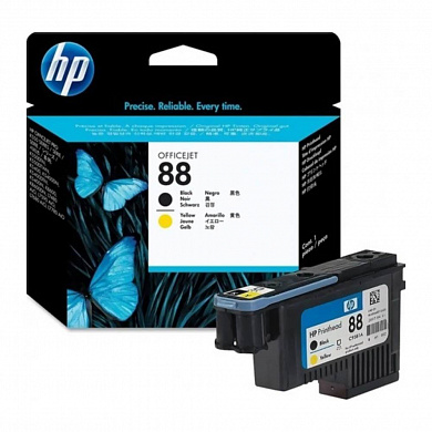 Оригинальная печатающая головка HP C9381A (88, Черный, Желтый)