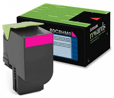 Оригинальный тонер-картридж LEXMARK (80C8HM0) Black