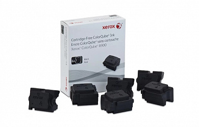 Оригинальный картридж с твердыми черными чернилами Xerox 108R01025 для ColorQube 8900 / 8900S / 8900X (6 шт.)