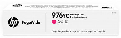 Оригинальный картридж HP 976YC L0S30YC  пурпурный экстраповышенной емкости (16000 стр)
