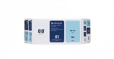 Оригинальный картридж HP C4994A (КОМПЛЕКТ светло-голубой, 81) для DesignJet 5000PS UV, DesignJet 5500PS, DesignJet 5500PS UV, DesignJet 5000UV, DesignJet 5000, DesignJet 5000PS, DesignJet 5500