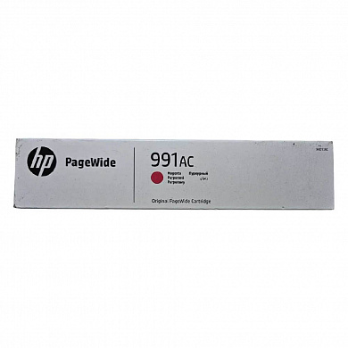 Оригинальный картридж HP 991AC X4D13AC для HP PageWide Pro 750/ 772/ 774/ 777, пурпурный, 16 000 страниц