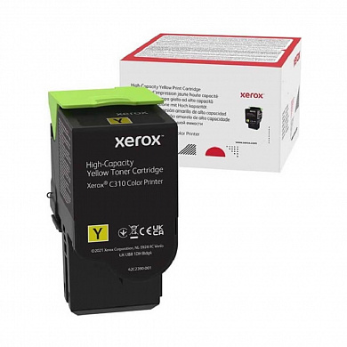 Оригинальный картридж Xerox 006R04371 для Xerox C310/ C315, жёлтый, 5500 стр.