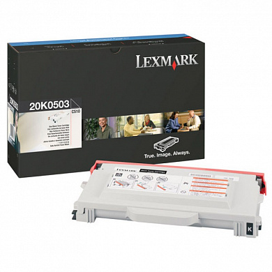 Оригинальный картридж лазерный Lexmark 20K0503 черный 5 000 стр