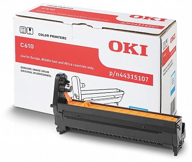 Оригинальный фотобарабан OKI 44315107 голубой 20 000 стр