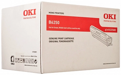 Оригинальный OKI принт-картридж 1225401  (тонер+барабан) для OKI B6250, (6000 стр.)