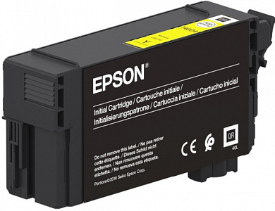 Оригинальный желтый картридж C13T40D440 / T40D Epson  для Epson SureColo T3100/ T3100N/ T5100/ T5100N 50мл