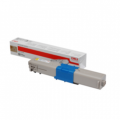 Оригинальный тонер-картридж OKI 4973541/44973533 Желтый для OKI C301/321/MC332/342, (1500c.) Yellow